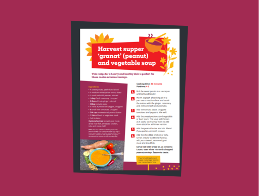 Harvest 25 UK supper recipe thumbnail