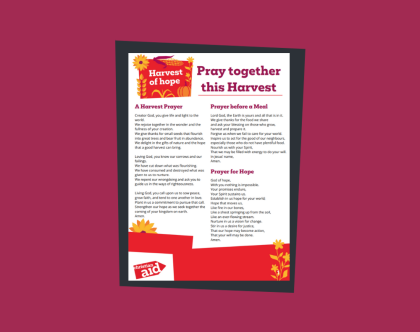 Harvest 25 prayer pack Thumbnail