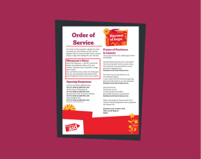 Harvest 25 order of service thumbnail