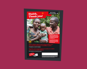 Church Thank you poster - Welsh Bilingual