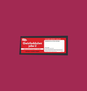 Collectors Badge - Welsh language