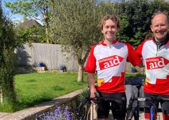 Geoff Sherwood, 68, and his son Will, 29.
