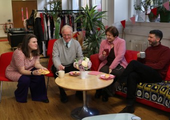 Christian Aid team fundraising.